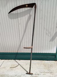 ANTICA FALCE FIENAIA Falce x fieno manico in ferro