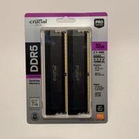 Crucial Pro CP2K16G60C36U5B 32GB (2x16GB) DDR5 RAM