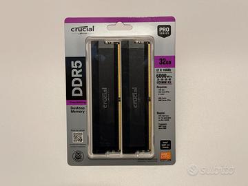 Crucial Pro CP2K16G60C36U5B 32GB (2x16GB) DDR5 RAM