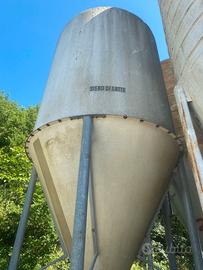 Silos per siero di latte smaltato