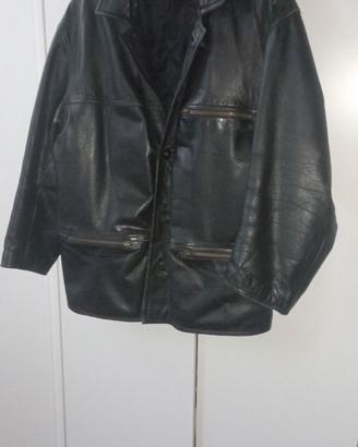 Giacca in pelle uomo anni '70