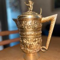 Riproduzione in bronzo massiccio e oro zecchino