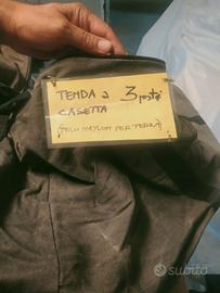 tende diverse per campeggio 