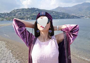 Turbante handmade e Ricamato a mano