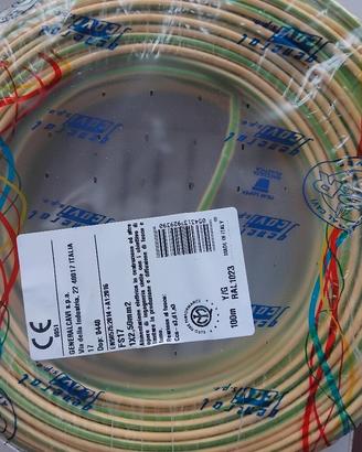 filo sezione 2.5mm vari colori 