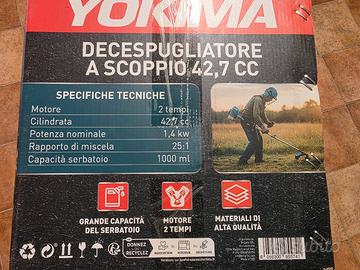 Decespugliatore nuovo