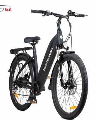 Bici elettrica Electrianima 250W 36V Nera