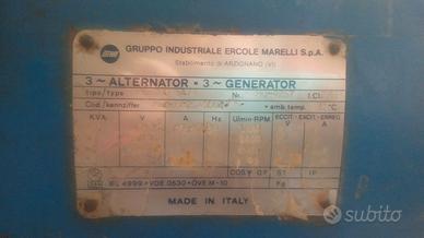 Alternatore/ generatore 40 kw