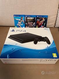 Ps4 ssd 1TB + dualshock + 3 giochi