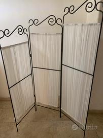 PARAVENTO IN FERRO BATTUTO NUOVO