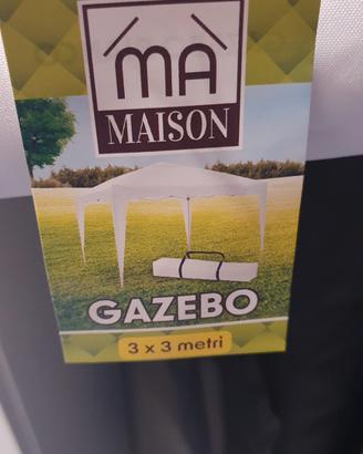 Gazebo 3×3  + telo di ricambio nuovo