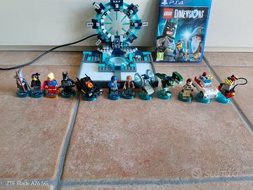 Lotto Lego Dimensions PS4 + 12 figure + portale 