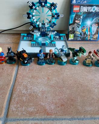 Lotto Lego Dimensions PS4 + 12 figure + portale 