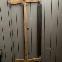 Vecchia Sega Da Falegname.