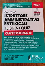 Libro istruttore amministrativo enti locali 2026