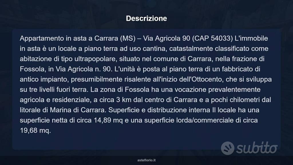 Appartamento – Carrara, Gildona, Fossola - Vista 5