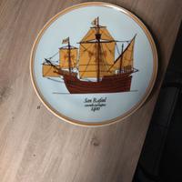 Piatto commemorativo prodotto da Richard Ginori 