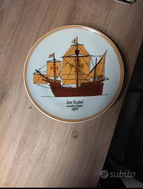 Piatto commemorativo prodotto da Richard Ginori 