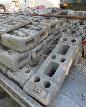 basi cemento recinzione cantiere