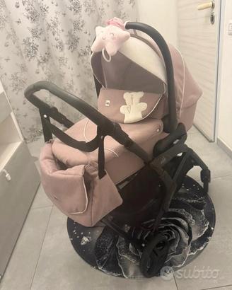 passeggino trio seminuovo 3 pezzi