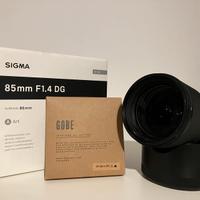 Sigma 85mm F1.4 DG