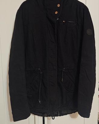 Giacca parka con pelliccia