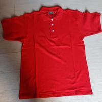 polo uomo nuova rossa