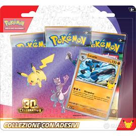 Pokémon 30° anniversario – collezione con adesivi