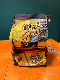 Zaino SJ sdoppiabile boy FLIP SYSTEM blu giallo