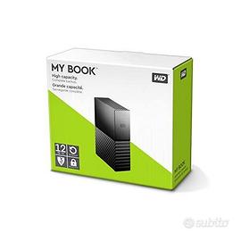 Hard disk my book 12tb usb 3.0 western digital