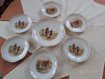servizio vintage Bavaria Shumann da dolce 6 piatti