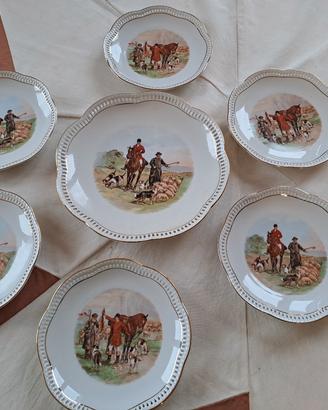 servizio vintage Bavaria Shumann da dolce 6 piatti