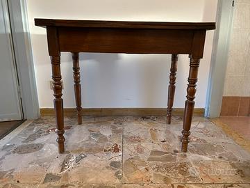 Tavolo antico apertura a libro