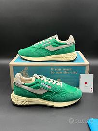 Autry Reelwind low in nylon, suede verde bianco 43
