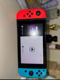 Nintendo switch con giochi e accessori