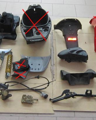 Smembro totale ricambi Piaggio NRG MC2