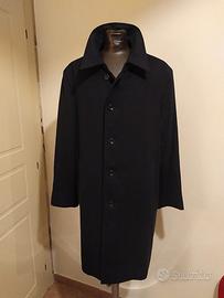 Cappotto da uomo in cashmere blu - Schneider