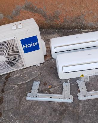 Condizionatore dual split HAIER9+9GasR32 RomaNord