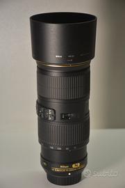 Obiettivo Nikon AFS 70-200 f 4