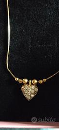 Collana in oro giallo 750