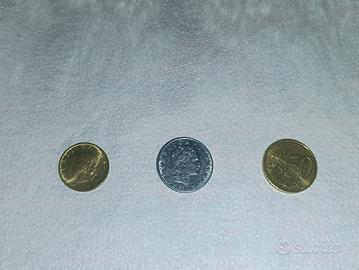 Rare monete 20 lire(1983) 50 lire (1978)