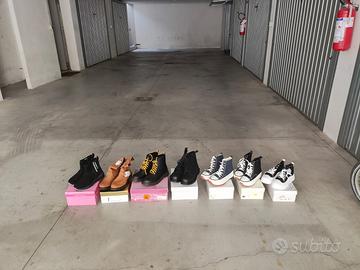 7 paia di scarpe