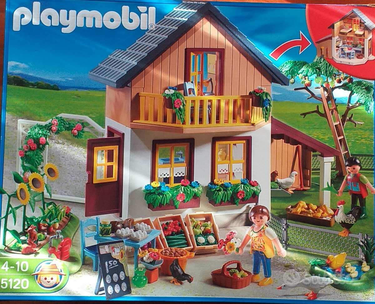 antik lilla ubehageligt Playmobil Fattoria con bottega 5120+3 set - Tutto per i bambini In vendita  a Rimini