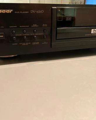 PIONEER DV-626Player DVD A/V 96KHZ 24 BIT Dolby 