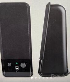 SPEAKERS BLACK STEREO COPPIA