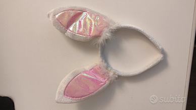 Cerchietto con orecchie da coniglio - costume