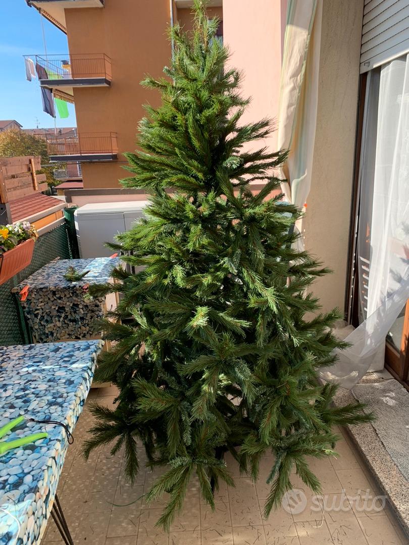 albero di natale con luci incorporate - Arredamento e Casalinghi In vendita  a Bologna