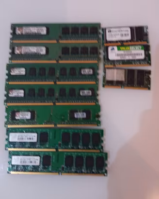 Lotto RAM Vintage e Retrocomputing