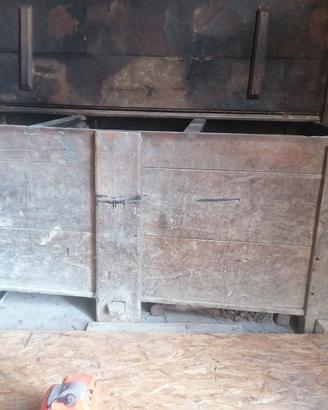 credenza/madia/cassone in castagno primi '900