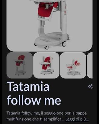Seggiolone Pep Perego Tatamia rosso